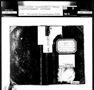 Kriegsstammrolle der Preußisch-Badischen Gruppe Friedrichshafen