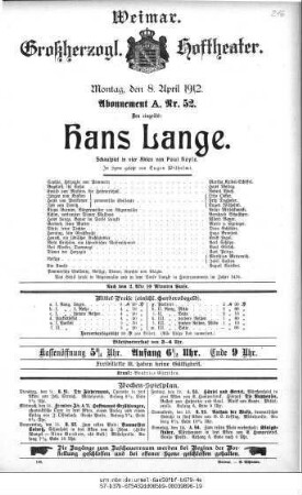 Hans Lange