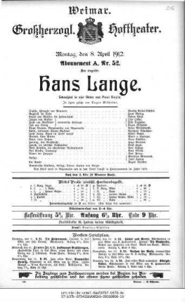Hans Lange