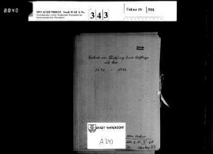 Freiheit von Schatzung und bürgerlichen Auflagen auf Zeit