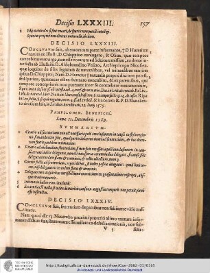 Decisio LXXXIV