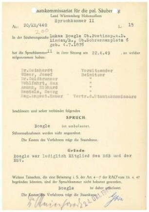 Boegle, Lukas