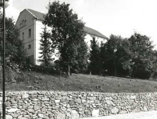 Wachau. Wohnhaus eines Bauernhofes, Hauptstraße 66 (nach 1850). Straßenansicht