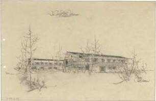 Gsaenger, Gustav; Lenggries (Bayern); Landhaus Dr. Mulfinger, Landhaus Joedicke - Landhaus Dr. Mulfinger u. Landhaus Joedicke (Perspektiven)