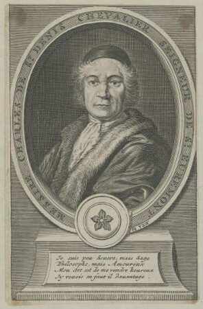 Bildnis des Charles de St. Denis de St. Euremont