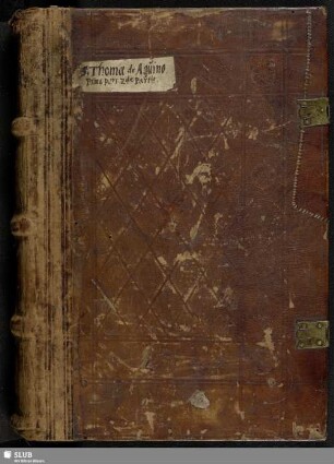 Prima pars secunde partis sum[m]e theologie eximij doctoris s[an]c[t]i Thome de Aq[ui]no ordinis p[red]icatoru[m]