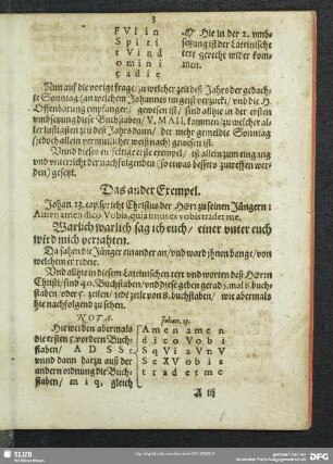 Das ander Exempel