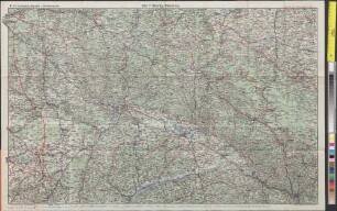 Wander- und Straßenkarte Bayer. Ostmark, Südblatt : Nürnberg-Passau ; Nürnberg, Regensburg, Passau, Landshut, Ingolstadt