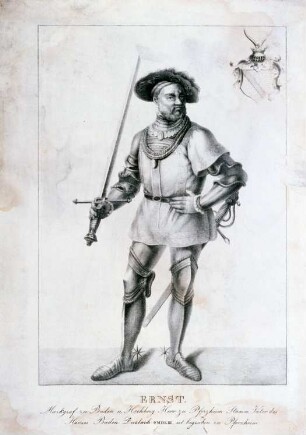 Bildnis: Markgraf Ernst I. von Baden-Durlach