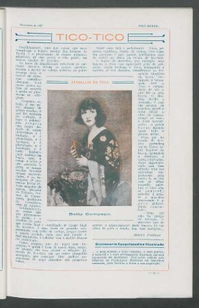 Estrelas da tela : Betty Compson