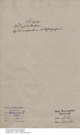 Müller, Ernst, Student der Theologie in Gießen