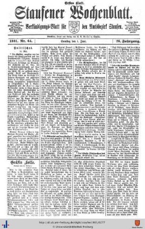 Juni 1901