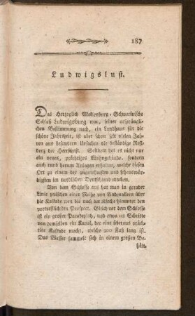 Ludwigslust