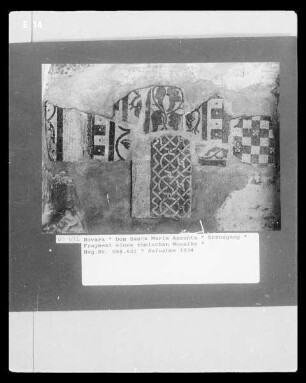 Fragment eines römischen Mosaiks