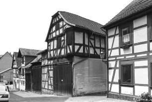 Wohn-Wirtschaftsgebäude (Wohn- und Wirtschaftsgebäude, Fachwerk); Frankenberg, Dellbrücke 6