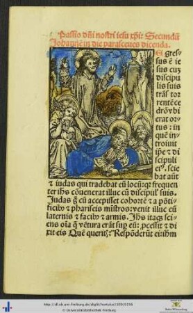 Passio domini nostri iesu christi Secundum Johannem