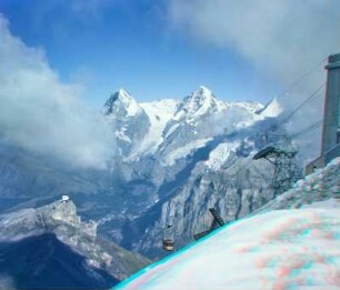 Alpen: u.a. Matterhorn, Schilthorn, Ollons