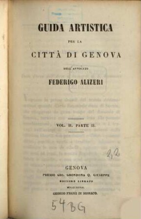Guida artistica per la città di Genova, 2,2