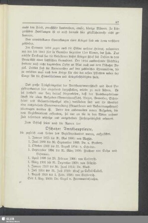 Oschatzer Amtshauptleute