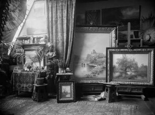Künstleratelier Karl Küstner (1861- ), Landschaftsmaler