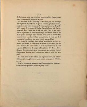 Funérailles de M. Drölling : Discours de M. Picot ... le samedi 11 janvier 1851