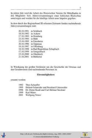 Ehrenmitglieder.