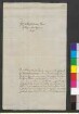 Brief von Haberland, Friedrich Lebrecht Wilhelm an Goethe, Johann Wolfgang von