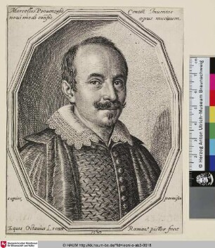 Marcellus Prouenzalis [Marcel Provenzale; Porträt des Marcello Provenzale]