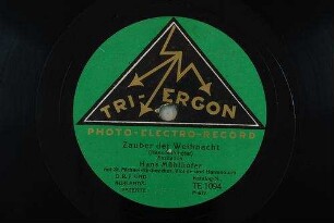 Zauber der Weihnacht : Rezitation / (Hans Mühlhofer)