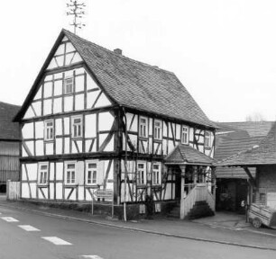 Fachwerkwohnhaus; Ortenberg, Stolberger Straße 41
