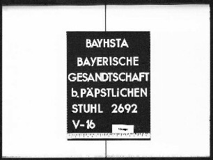 Martin, Joseph, von Miltenberg, Reisegeld für die Heimkehr nach Bayern