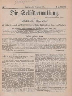 2. Januar-25. December 1875 = No. 1-52