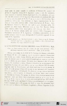 (S. Valentini de Balneo Miccine - S. Ursi)