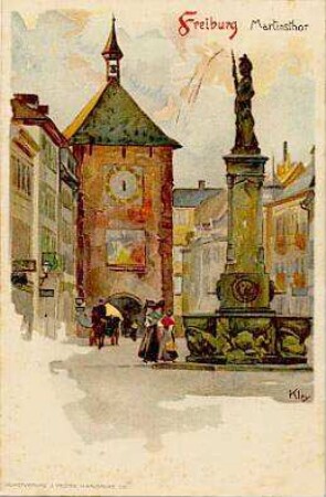 Freiburg: Martinstor