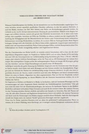 Versuch einer Chronik der Talschaft Hodar am oberen Indus