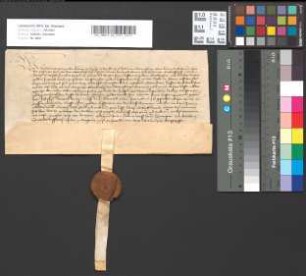 Quittung Herzog Gerhards von Jülich über 1000 Florin.