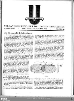 Die Firmenschild-Beleuchtung