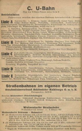 Straßenbahnen im eigenen Betrieb