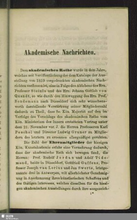 Akademische Nachrichten