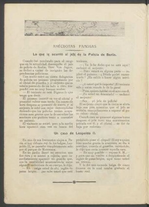Anécdotas famosas