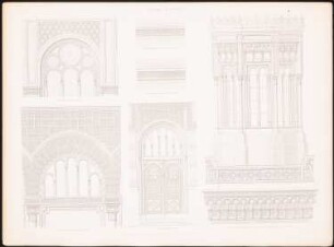 Neue Synagoge, Berlin: Ansichten, Details, Ornamente