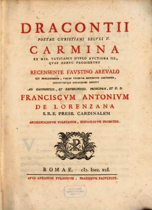 Carmina ex mss. vaticanis duplo auctiora