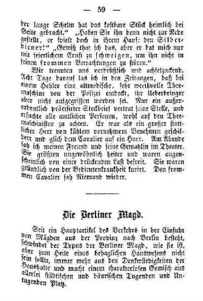 Die Berliner Magd