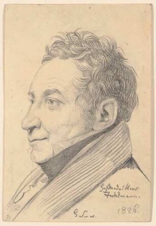 Bildnis Jachtmann, Johann Ludwig (1776-1842), Medailleur