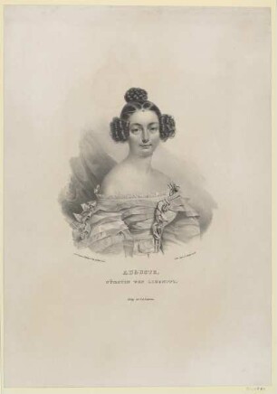 Bildnis der Auguste, Fürstin von Liegnitz
