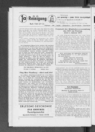 Flug über Hamburg - einst und jetzt