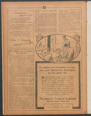 Presentimiento... : Al poeta amigo José Marchese, cordialmente.