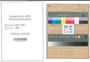 Entnazifizierung Antonia Holtwick , geb. 10.04.1919 (Lehrerin)