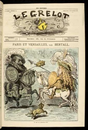Paris et Versailles, par Bertall