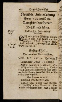 188-198, Neundte Unterweisung